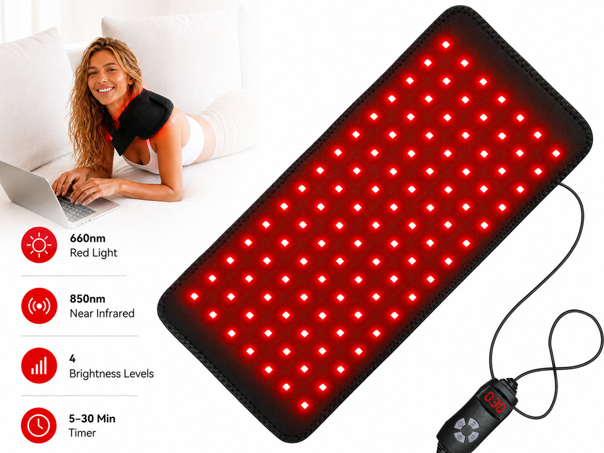 Red Light Therapy for Pain Relief - Infrared Belt Red Light Therapy