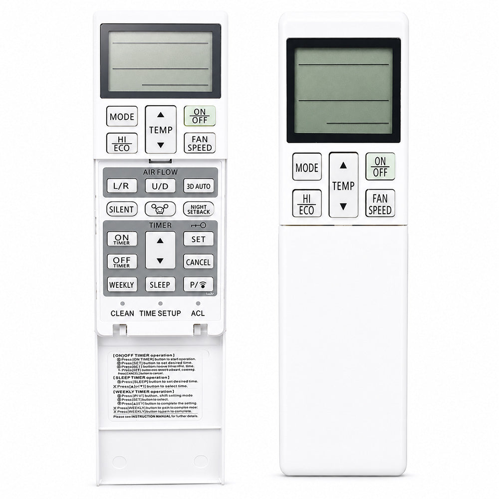 Mitsubishi Heat Pump Remote Control – Replacement for RLA502A700B RLA502A700D RLA502A720 Models