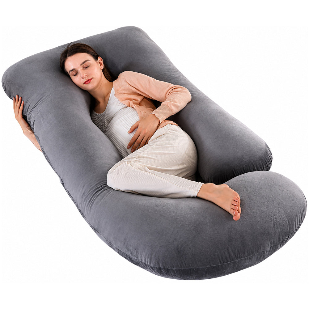 Pregnancy Pillow U-Shaped Full Length Body Support
