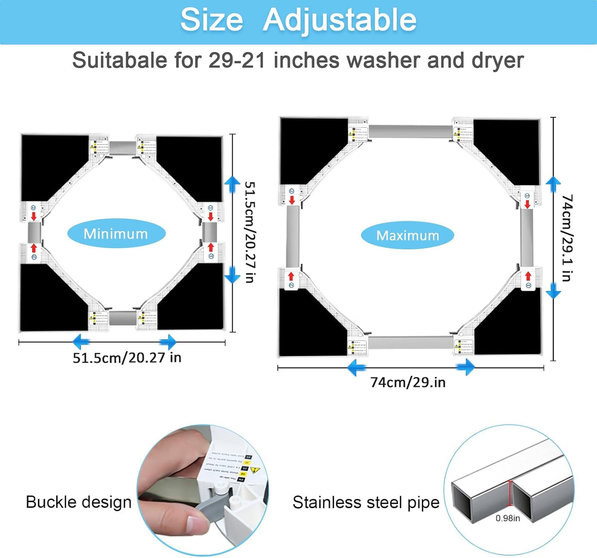 Washer Dryer Stacking Kit