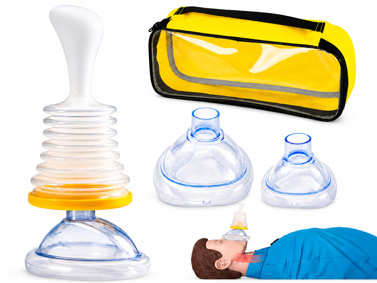 Anti Choking Device Portable Emergency Airway Suction Tool for Home & Travel