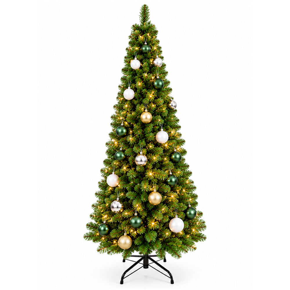 2.1M Christmas Tree with Metal Stand