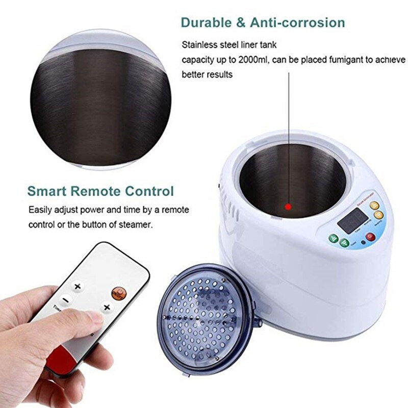 Portable SPA Room Therapeutic Personal Sauna Steam Room