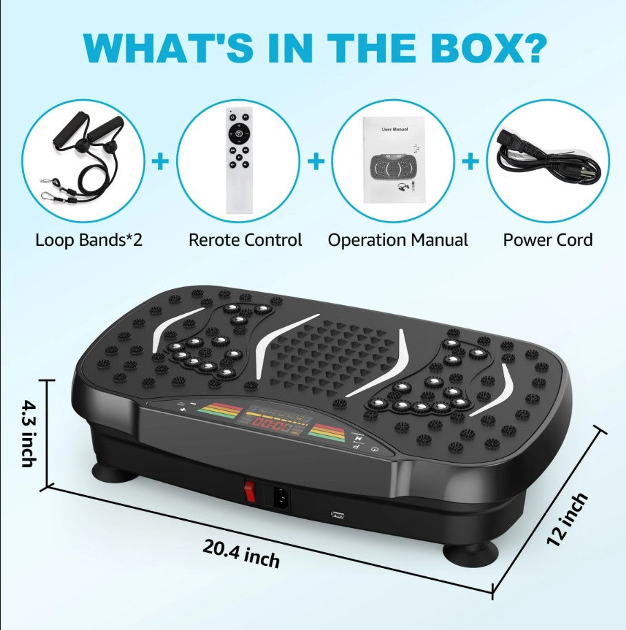 Vibration Plate Lymphatic Drainage Machine for Weight Loss