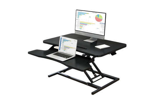 Height Adjustable Sit Stand Desk Riser