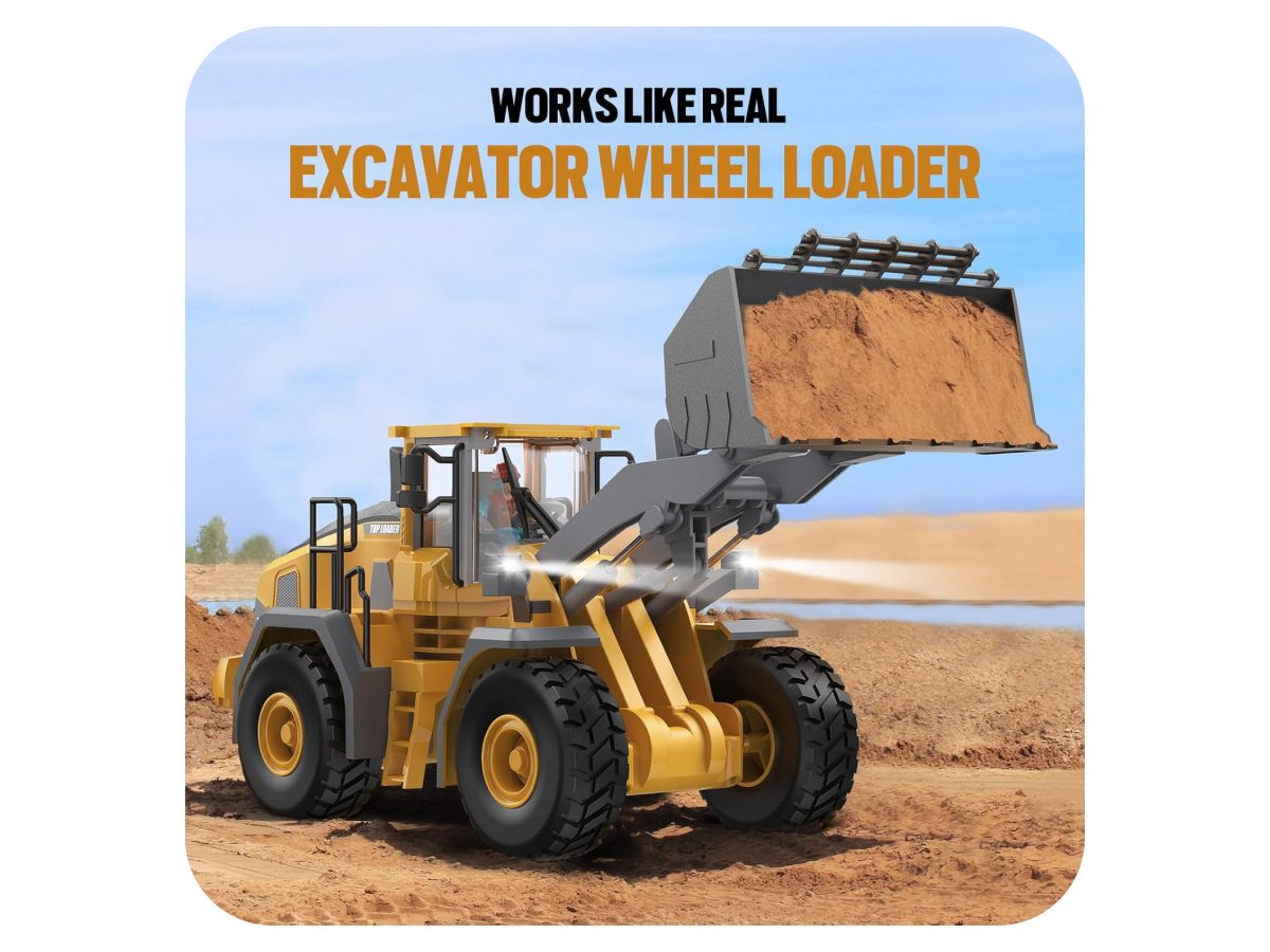 RC Bulldozer Loader Toy