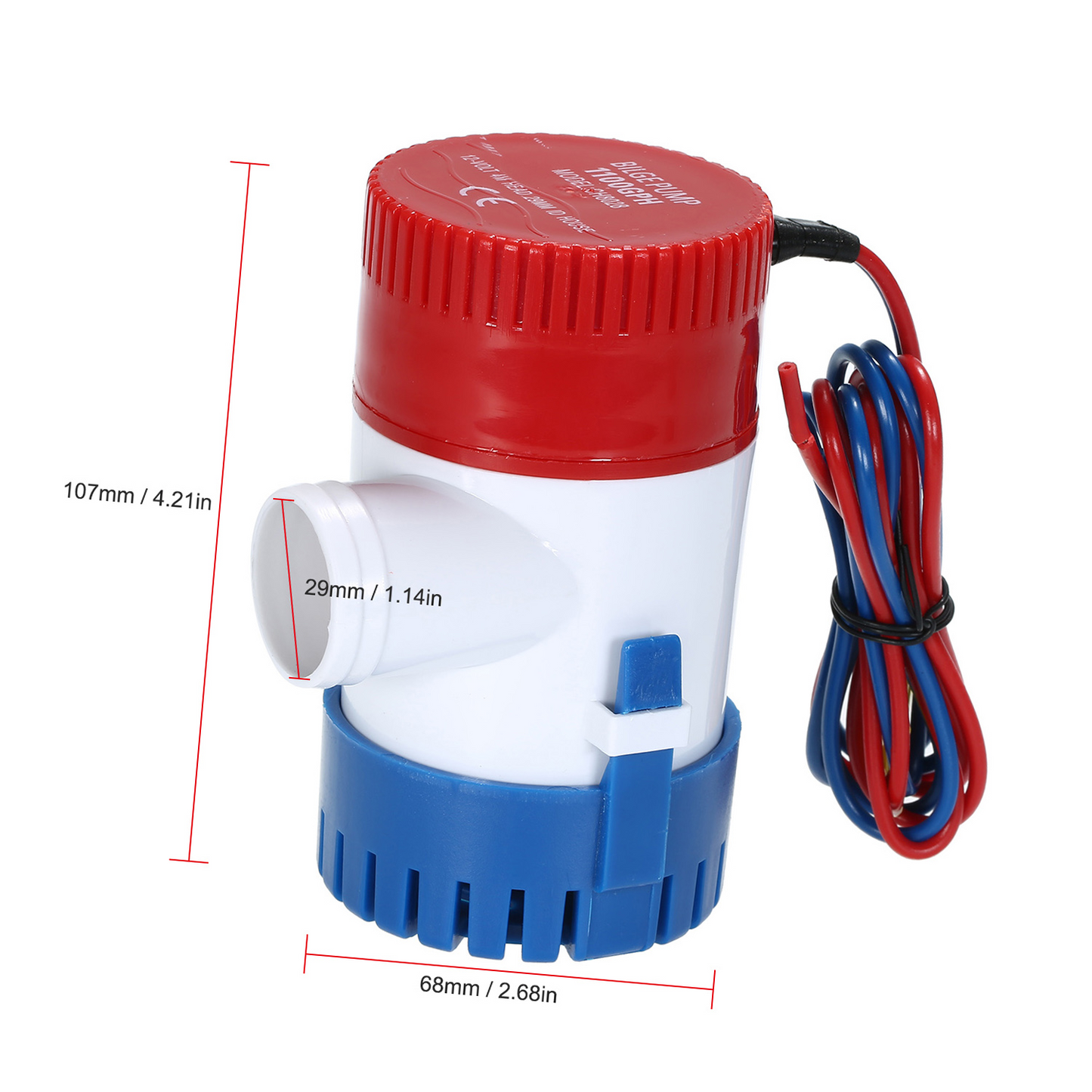 12V Bilge Pump 1100gph