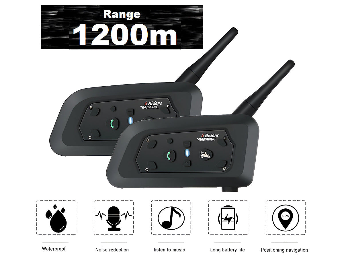 Motorcycle Helmet Intercom Headset