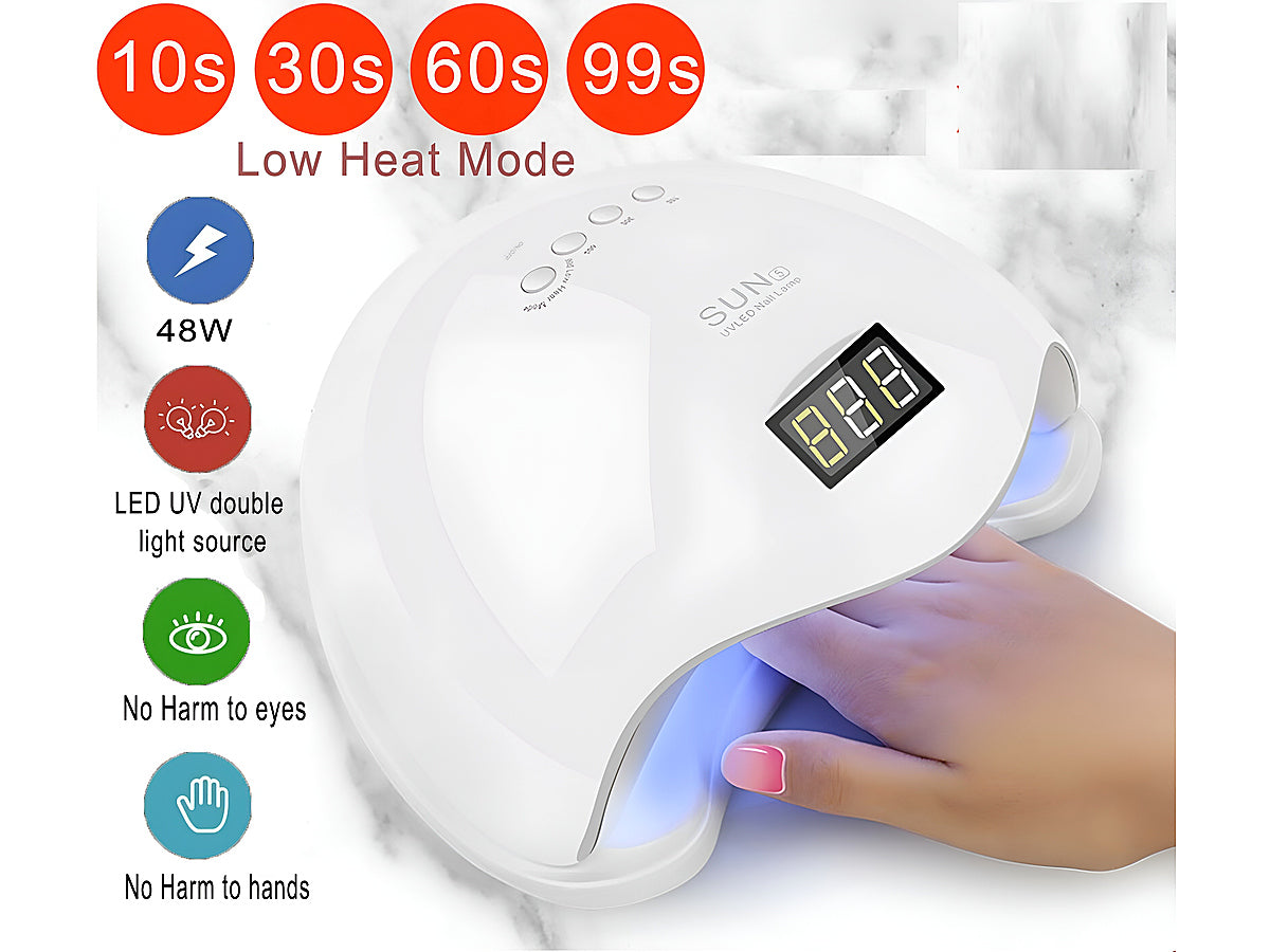 48W LED Light UV Nail Dryer Fast Drying GEL Nail Dryer