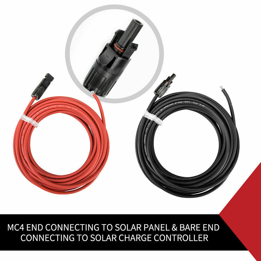 Solar Cable with MC4 Connectors