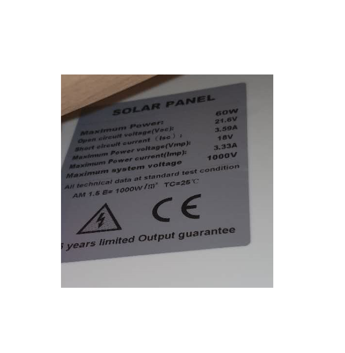 60W Solar Panel Kit
