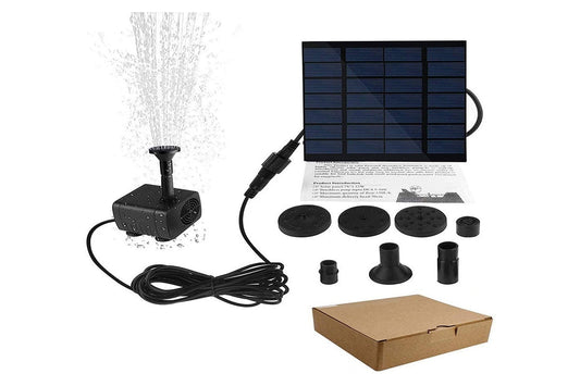 Solar Water Fountain