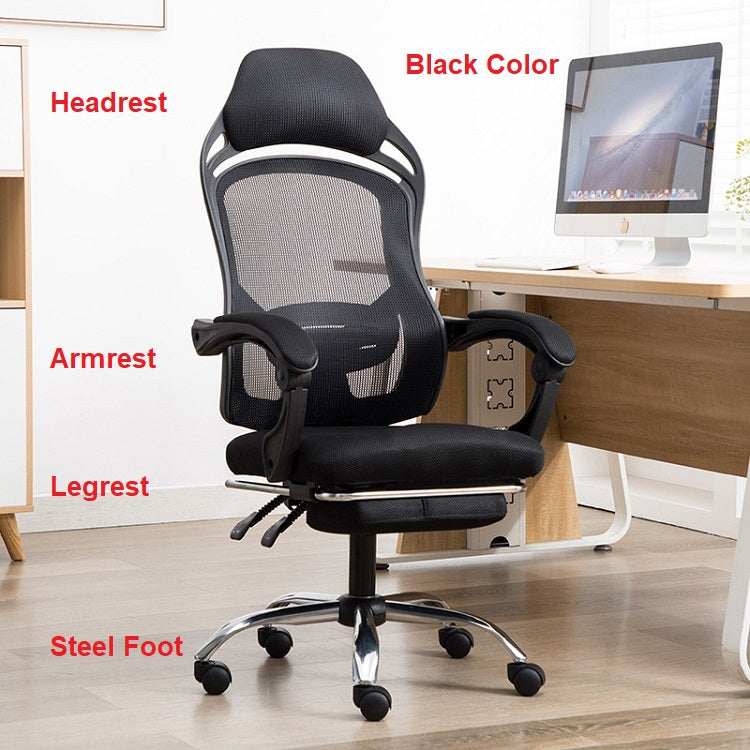 Office Chair Computer Chair with foot rest