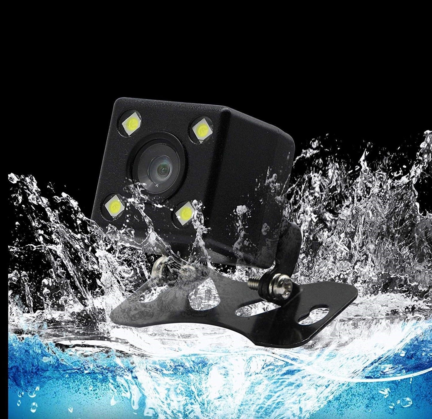 Car Rearview Reversing Camera 4 LED Night Vision