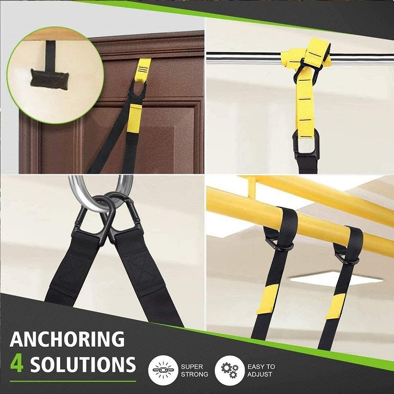 Suspension Training Kit Bodyweight Resistance Straps