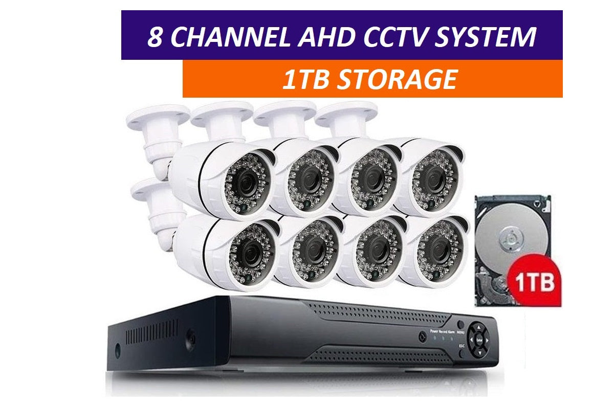 Security Camera System 8 Camera