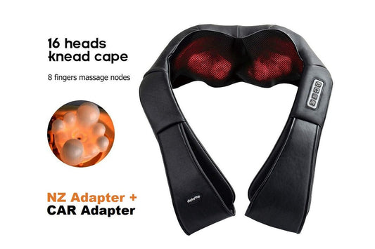 Neck Massager Shiatsu 3D Kneading Neck Shoulder Body Massager
