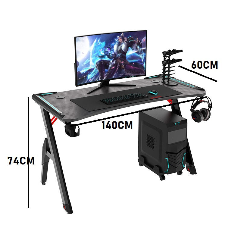 Gaming Chair With Gaming Desk Table