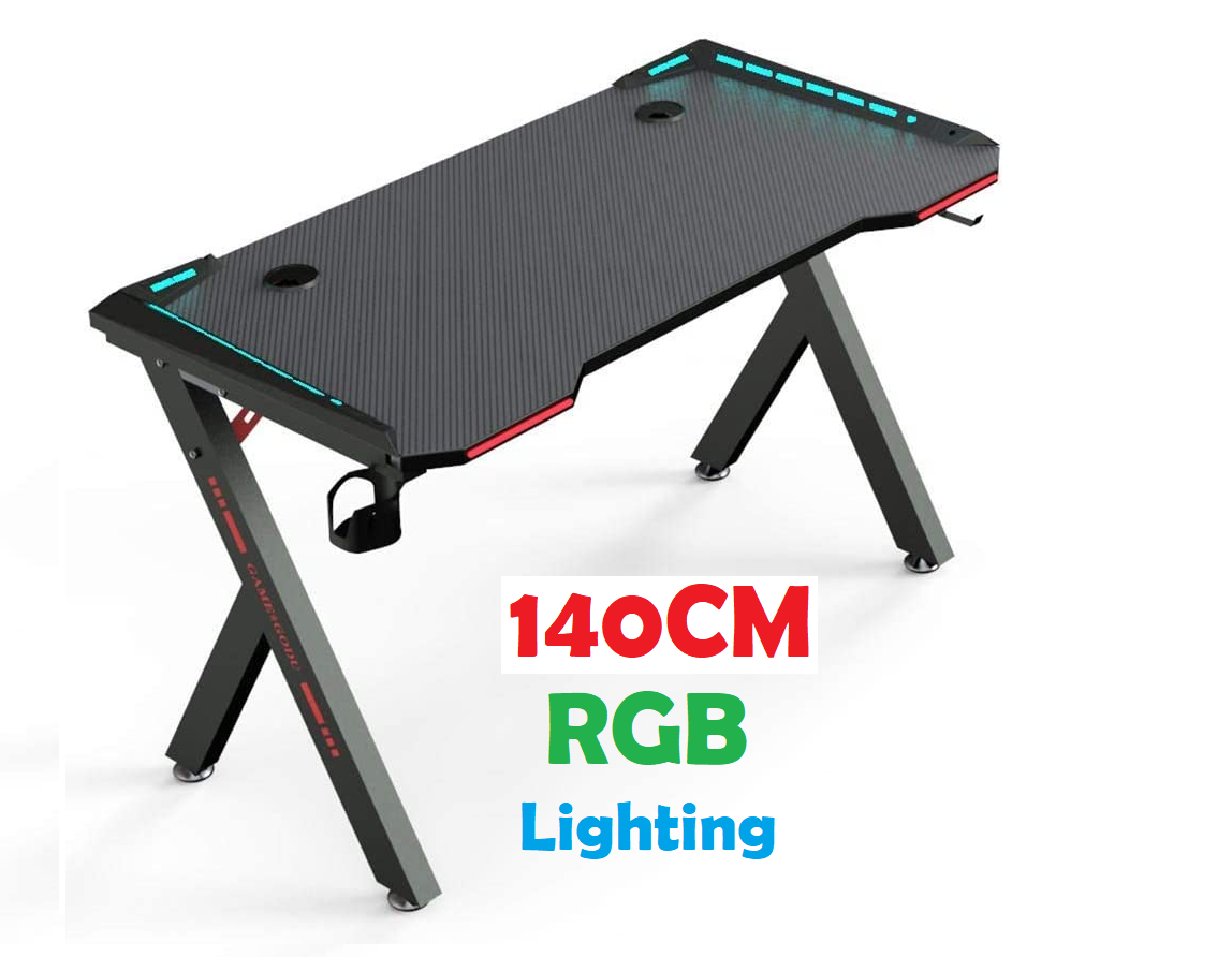 Gaming Chair  Gaming Desk Table Combo