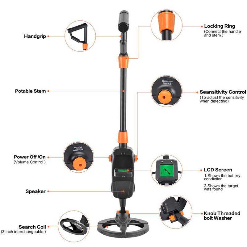 Metal Detector for Treasure Hunting
