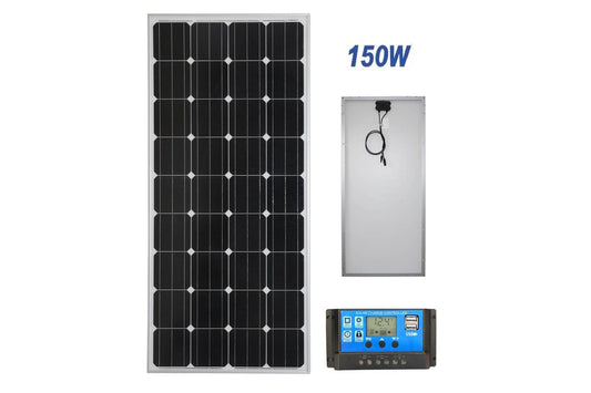 150W Solar Panel with Solar Controller