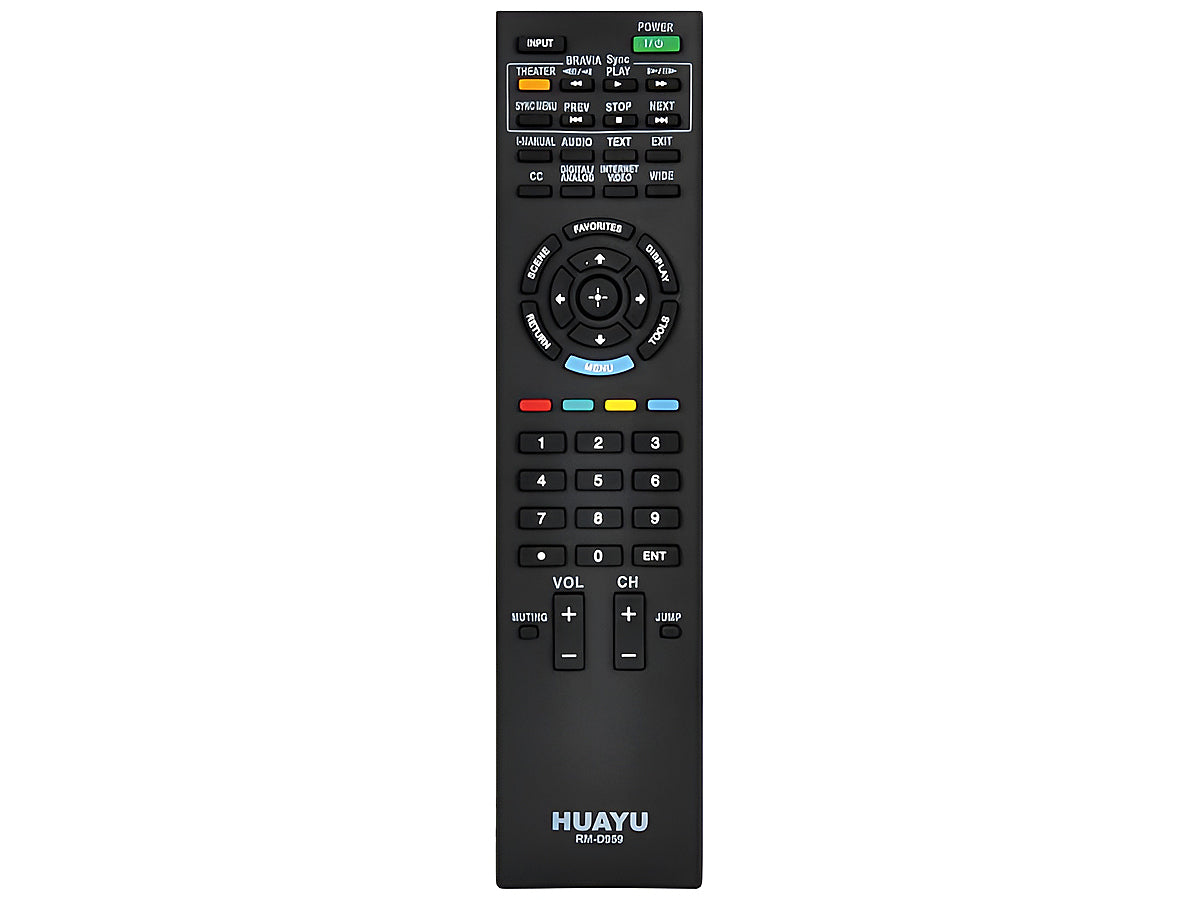 Replacement Sony TV Remote