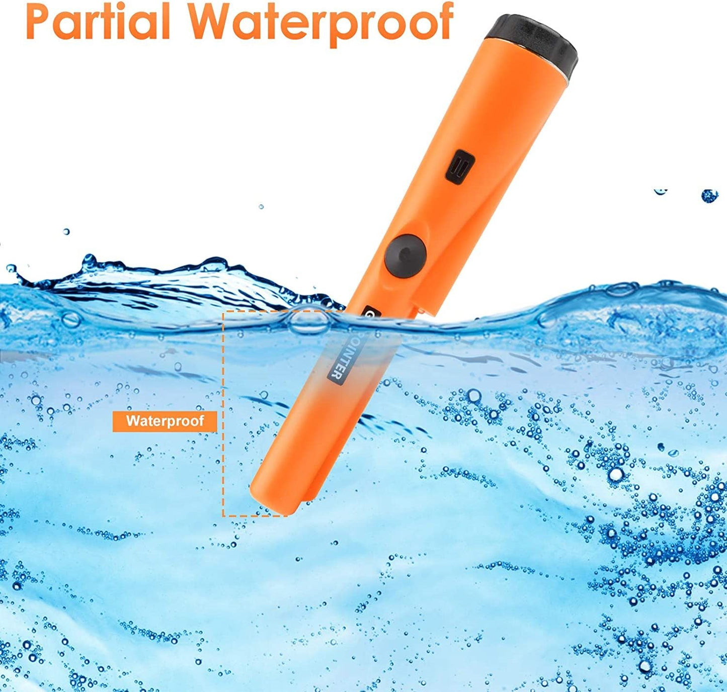 Portable Metal Detector Waterproof