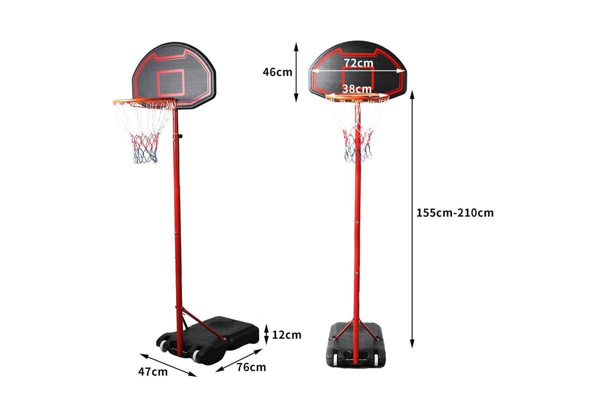 Kid basketball hoop with stand