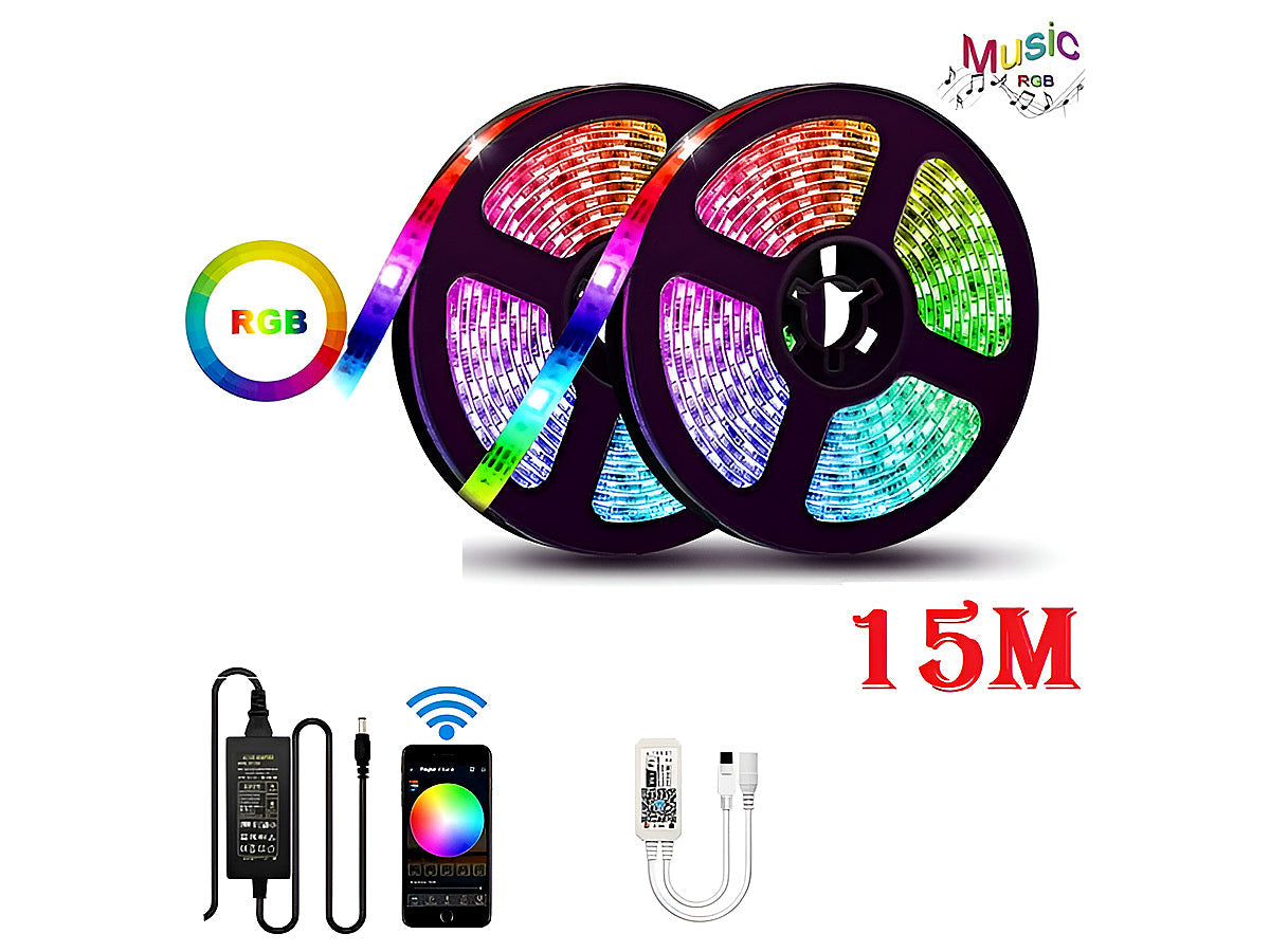 LED strip Light with app controlled - 15 Metre