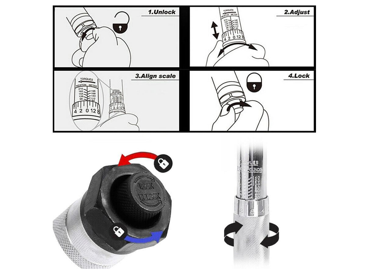 Torque Wrench 1/2"