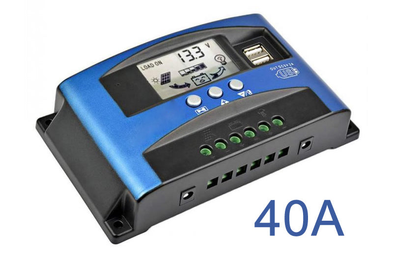 solar charge controller, 40A 12V-24V Auto Focus Tracking