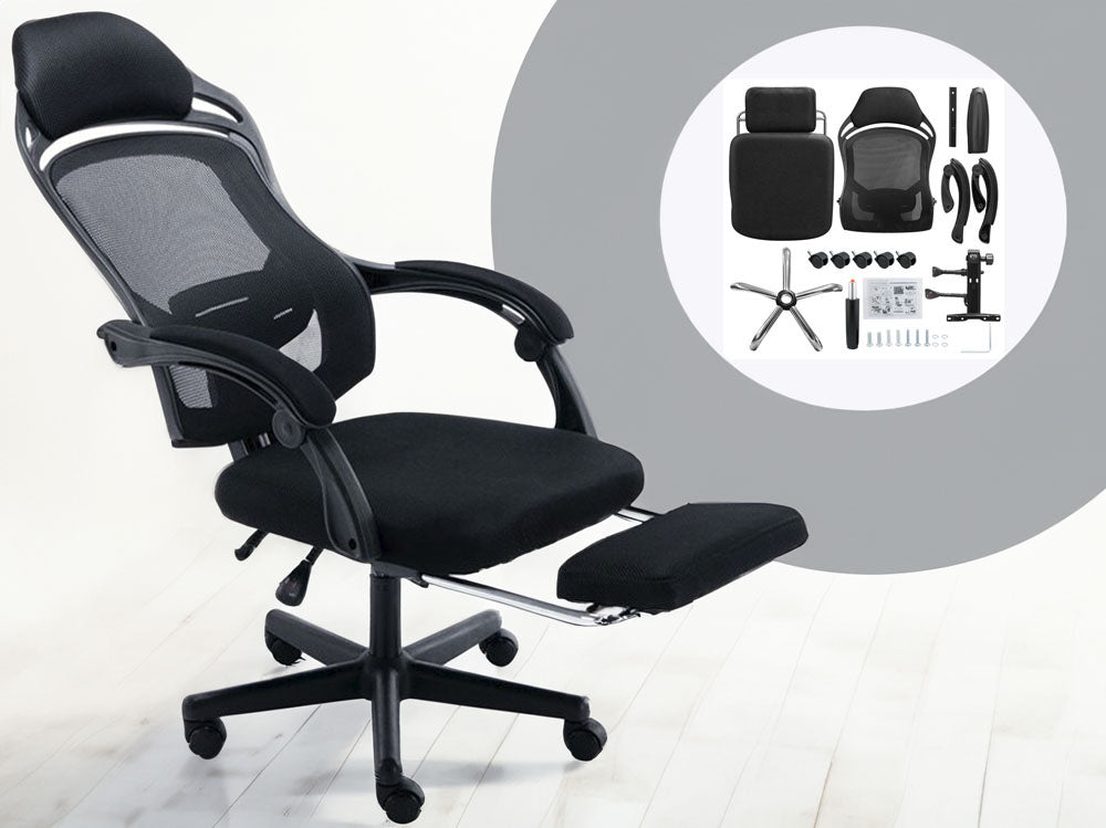 Office Chair Computer Chair with foot rest
