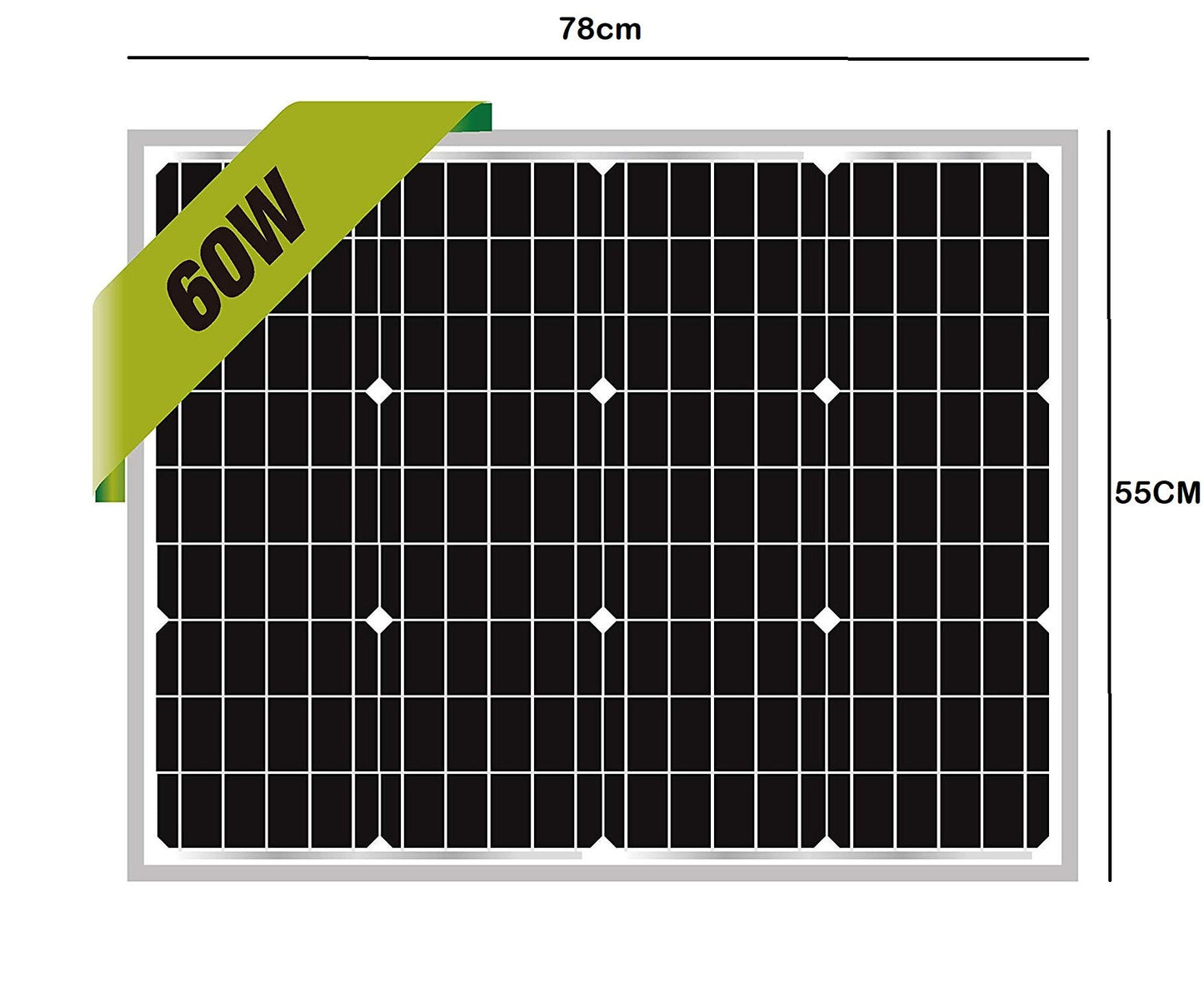 Solar Panel 60W for motorhome