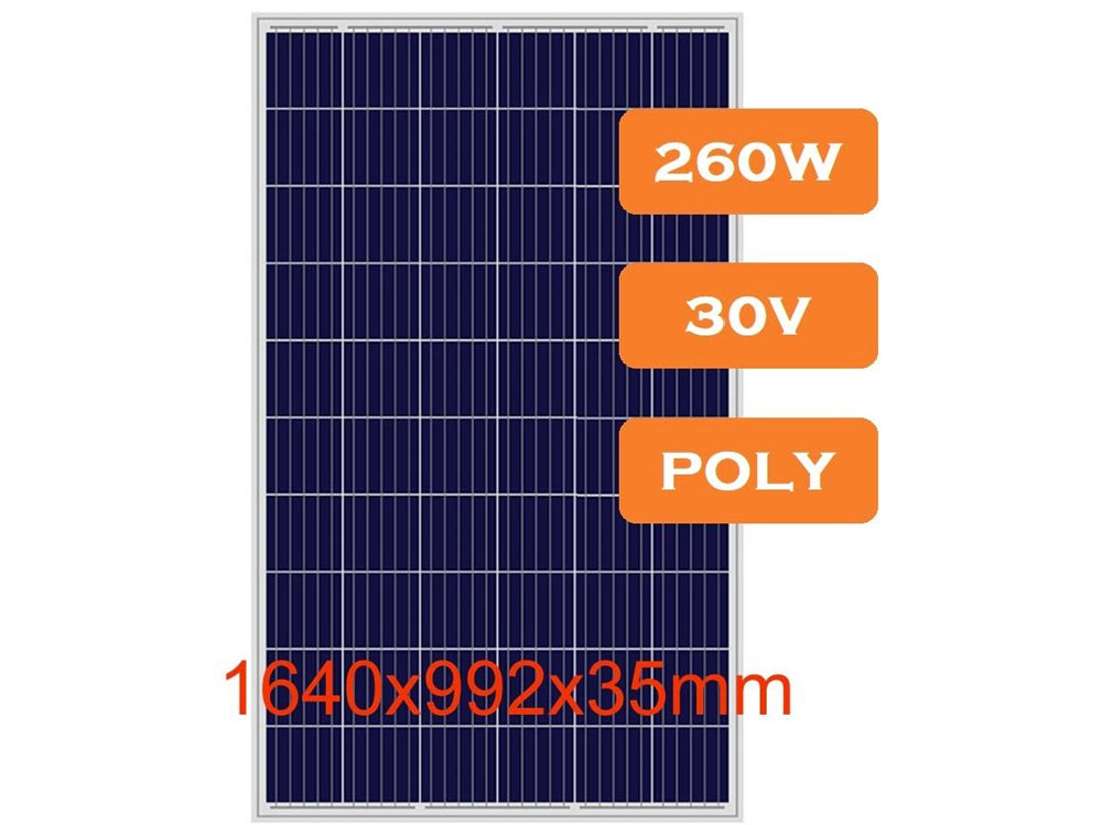 Solar Panel 260W Polycrystalline