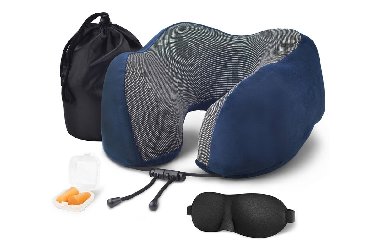 Travel Pillow Blue