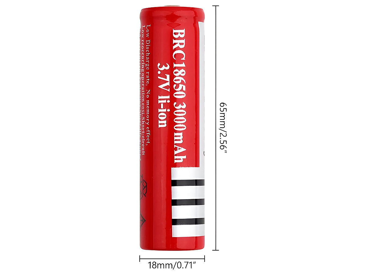 18650 Rechargeable Battery - 8PCS