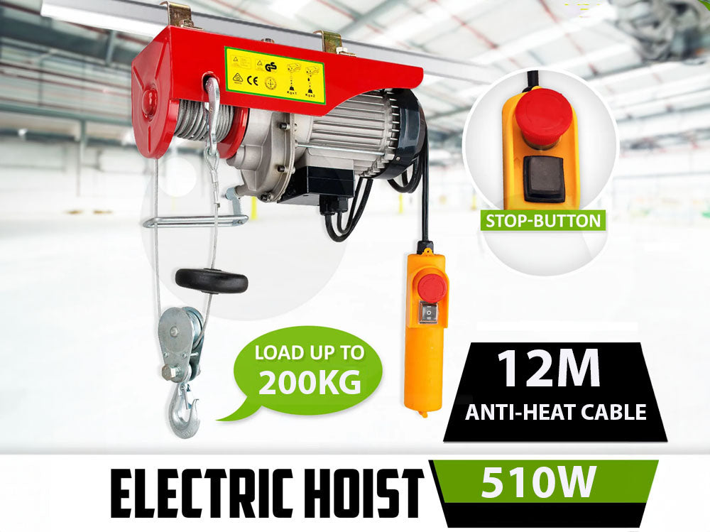 Electric Hoist Winch 200KG