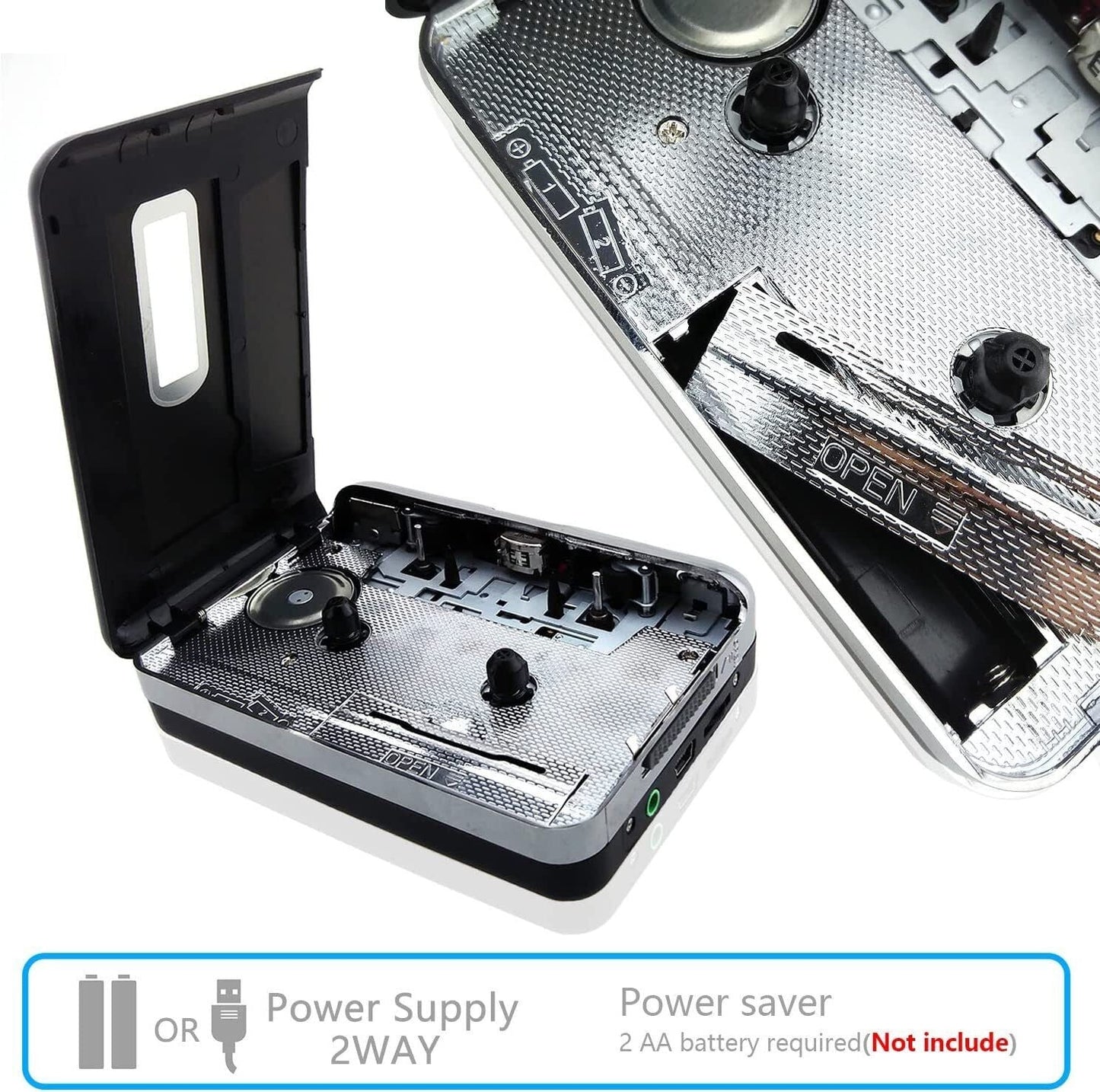 USB Cassette Player and Tape to MP3 Converter