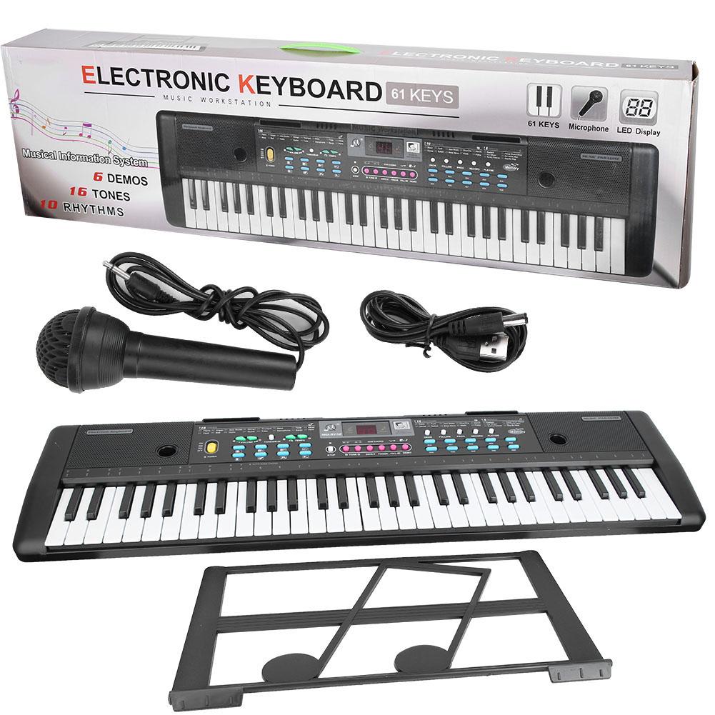 Electronic Keyboard Piano and Piano Stand
