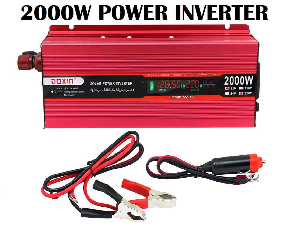 Power Inverter 2000W 12V