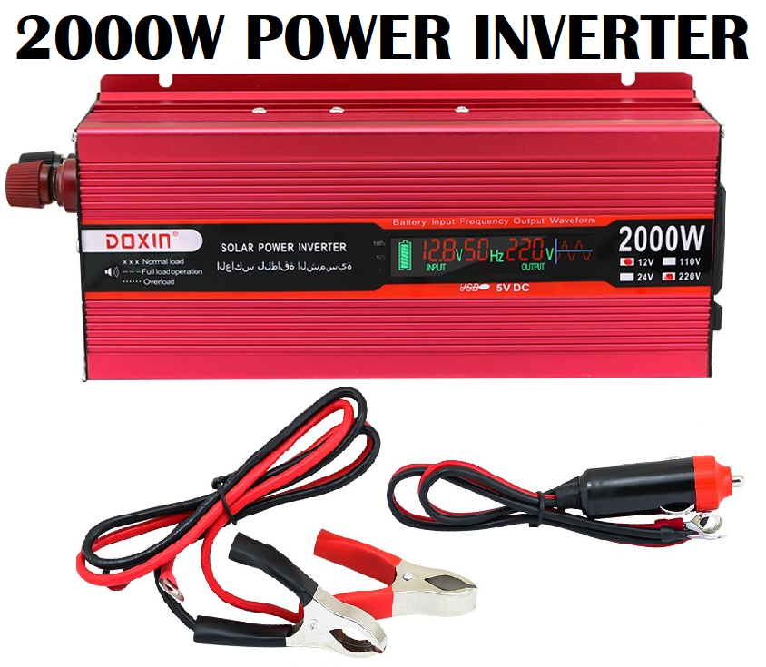 Power Inverter 2000W 12V