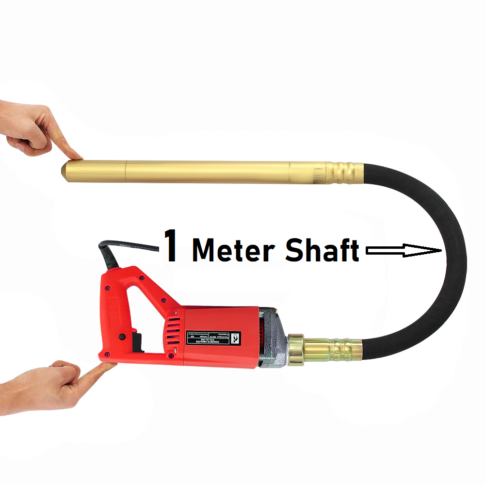 850W Portable Handheld Electric Concrete Cement Mixing with Flexible Hose