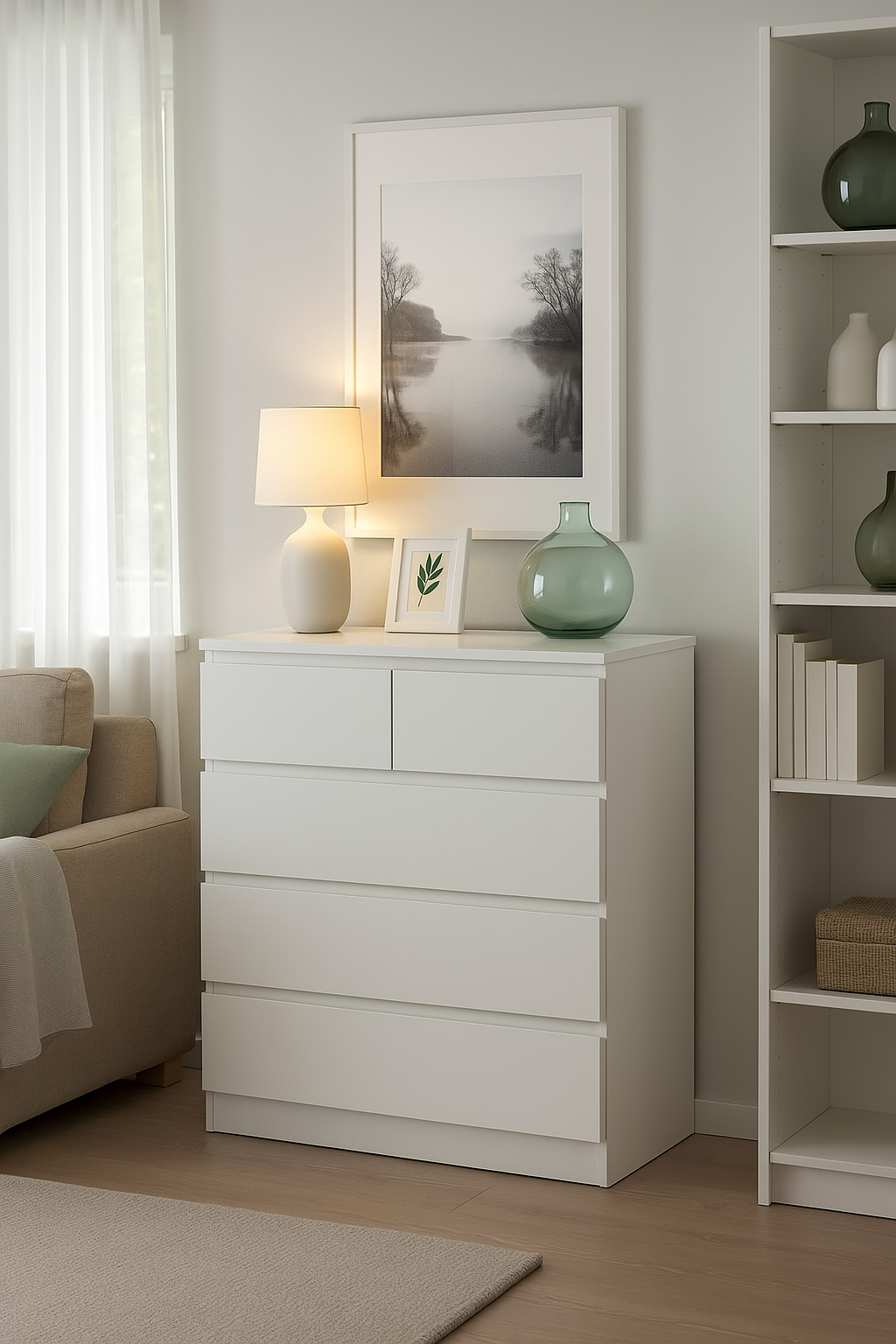5 Drawer Tallboy