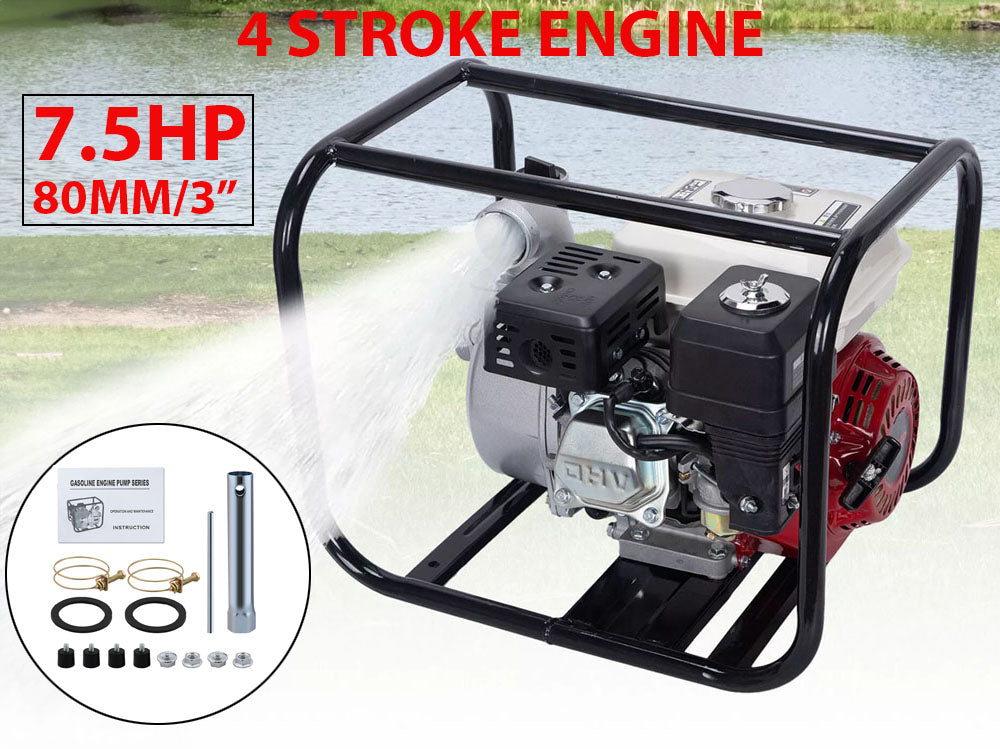 Gasoline Water Pump 7.5HP 3INCH