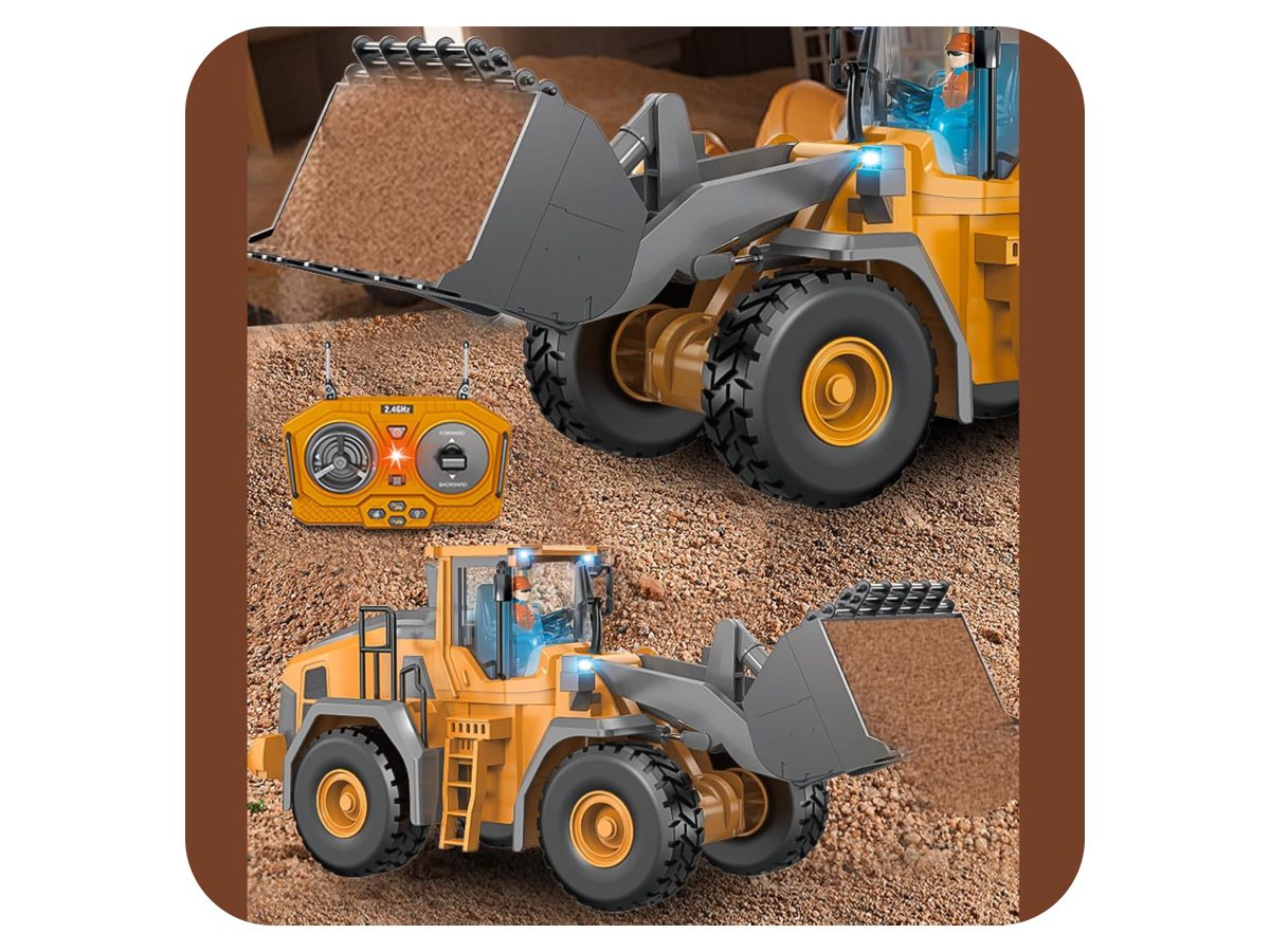 RC Bulldozer Loader Toy
