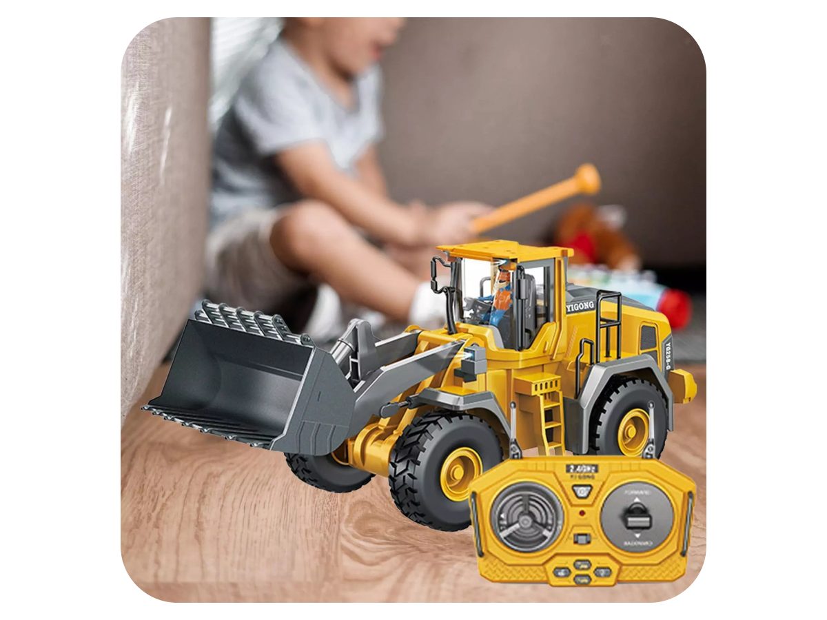 RC Bulldozer Loader Toy