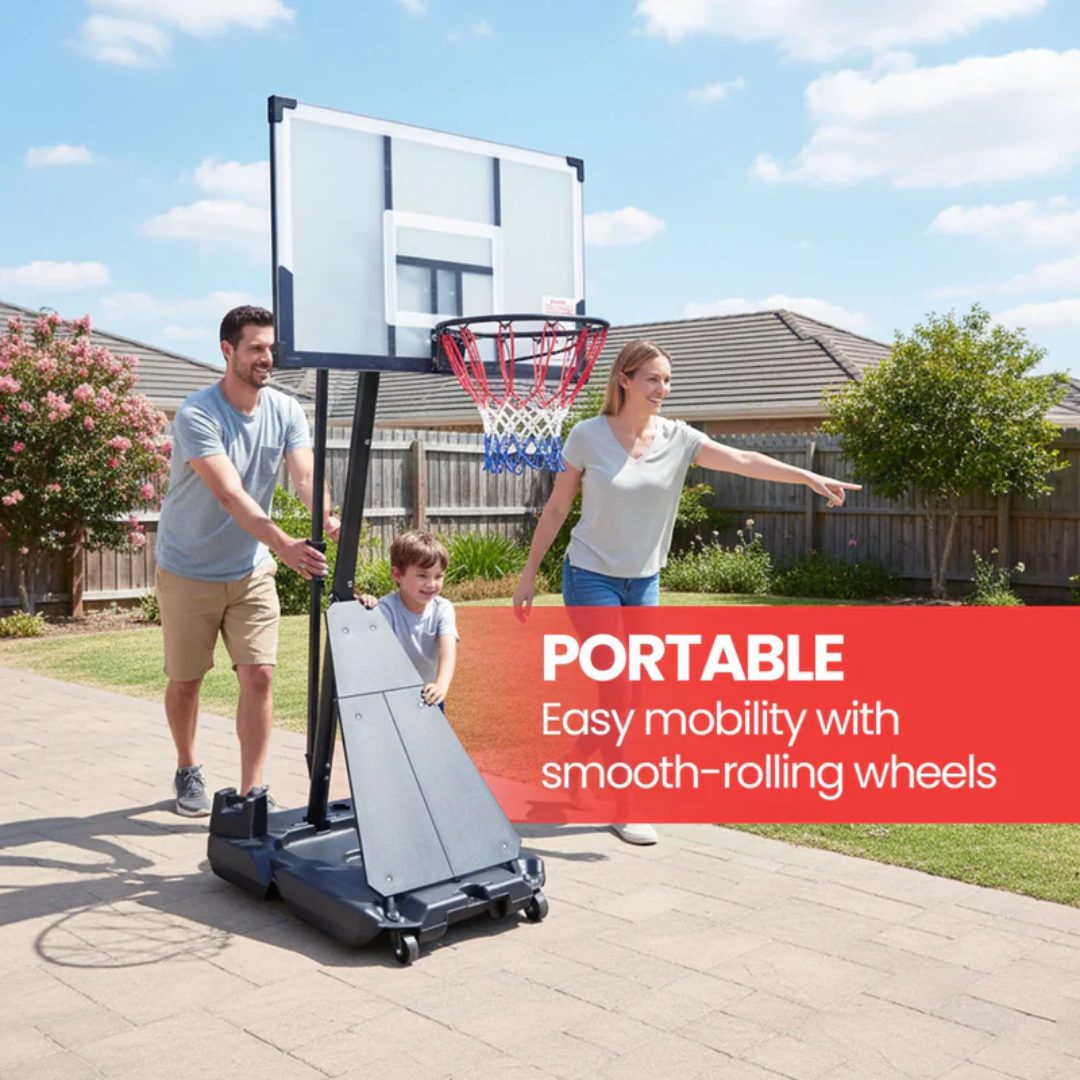 Height Adjustable Portable Basketball Hoop Standop