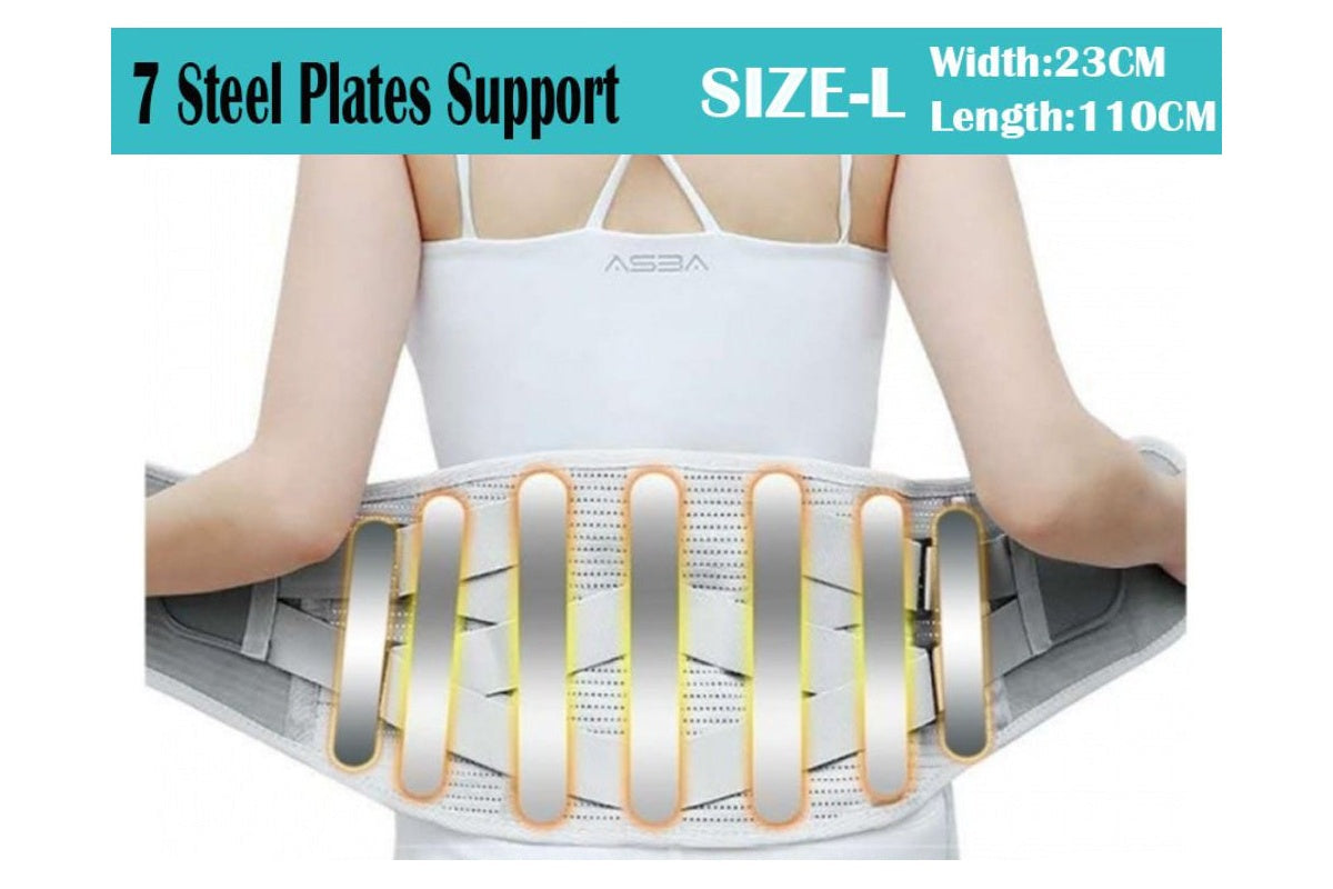 Neoprene Lumbar Lower Back Support Belt