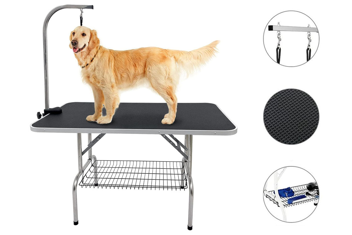 Dog Grooming Table Height Adjustable