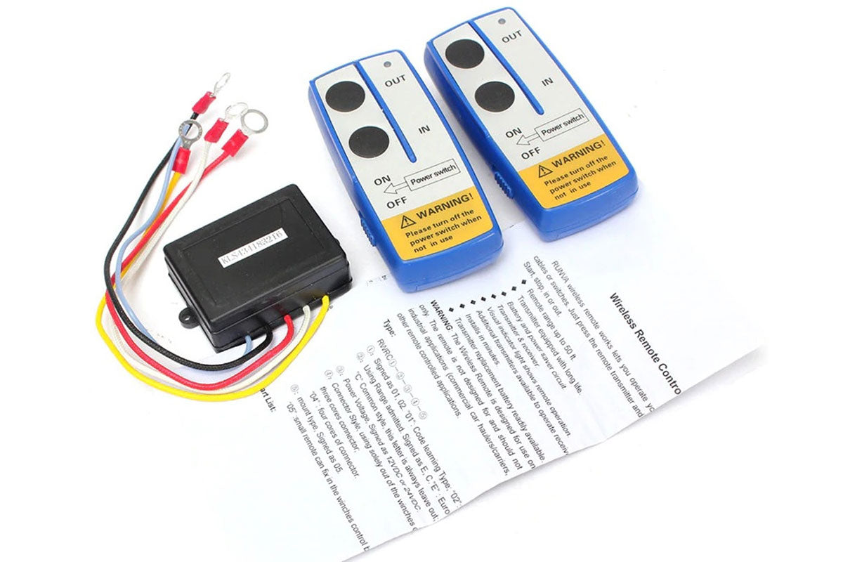 Winch Remote 12/24V 100FT For Truck ATV